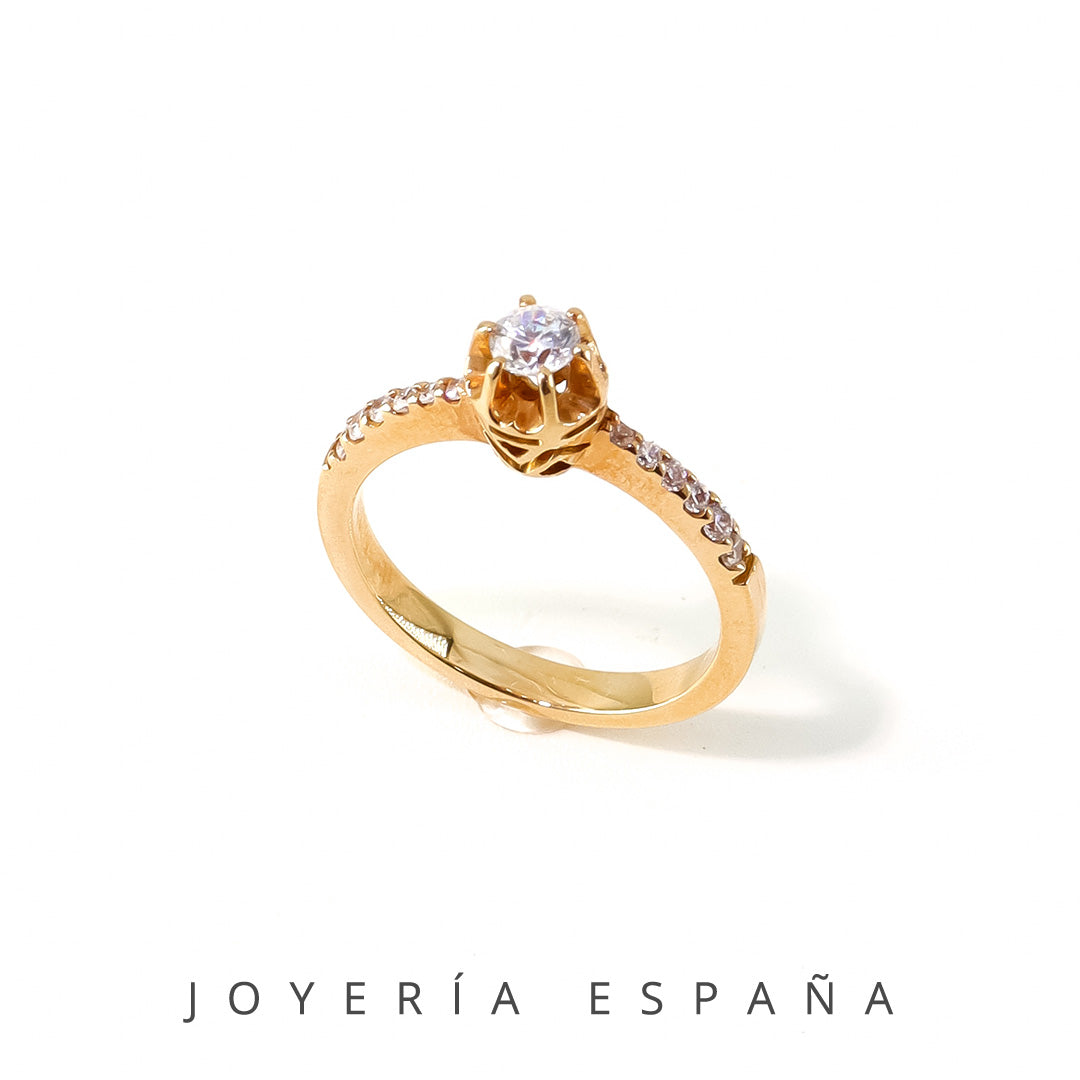 Anillo De Compromiso Modelo "Monroe" AC_196