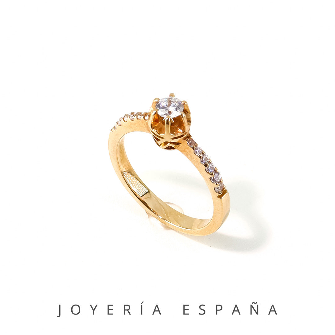 Anillo De Compromiso Modelo "Monroe" AC_196