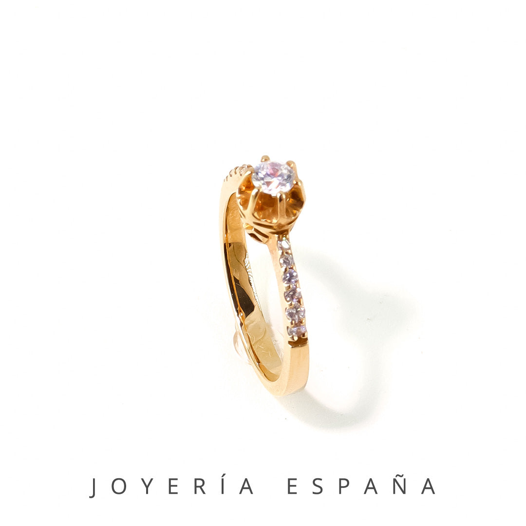 Anillo De Compromiso Modelo "Monroe" AC_196