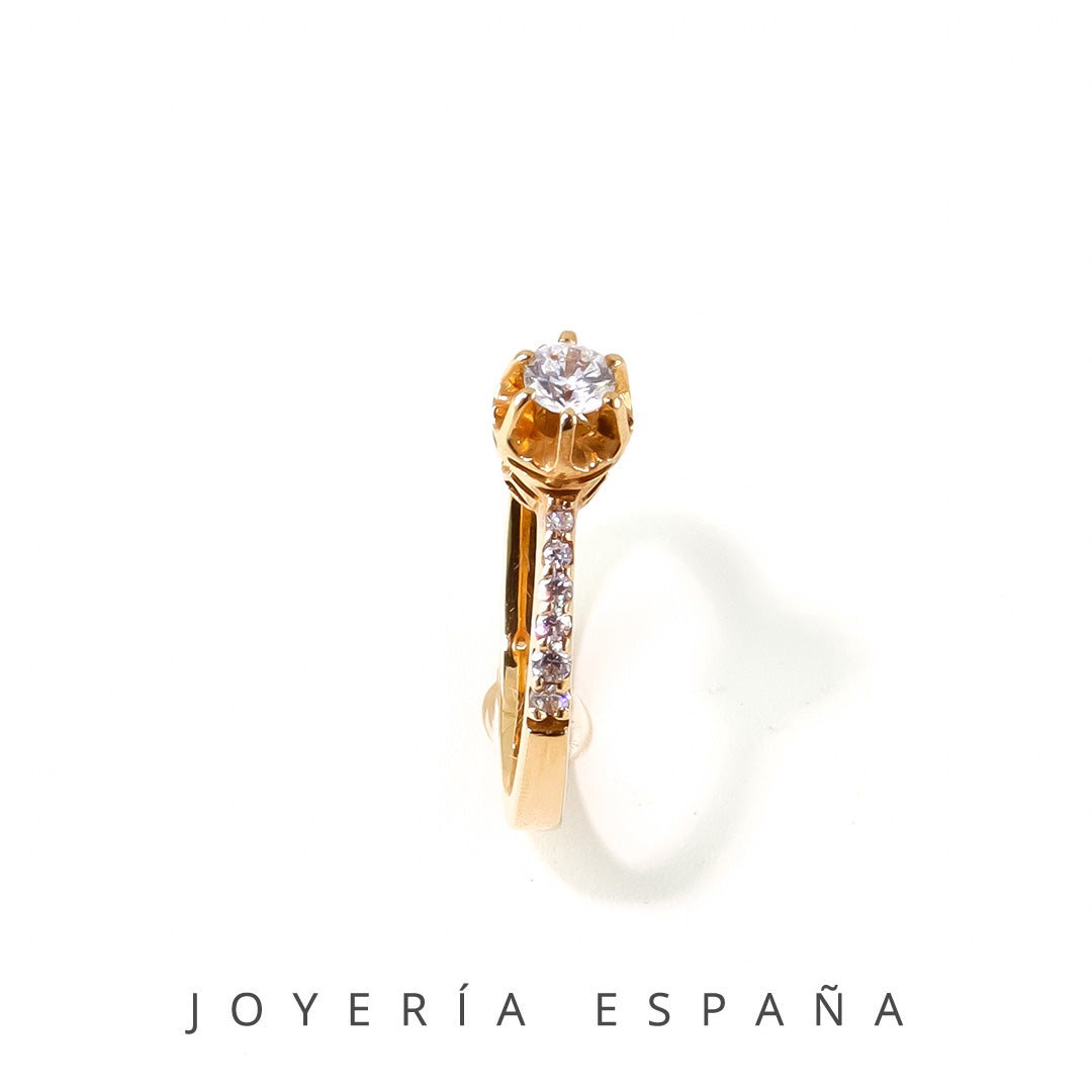 Anillo De Compromiso Modelo "Monroe" AC_196