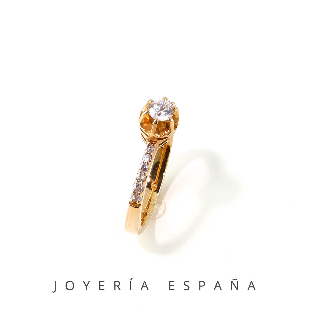 Anillo De Compromiso Modelo "Monroe" AC_196
