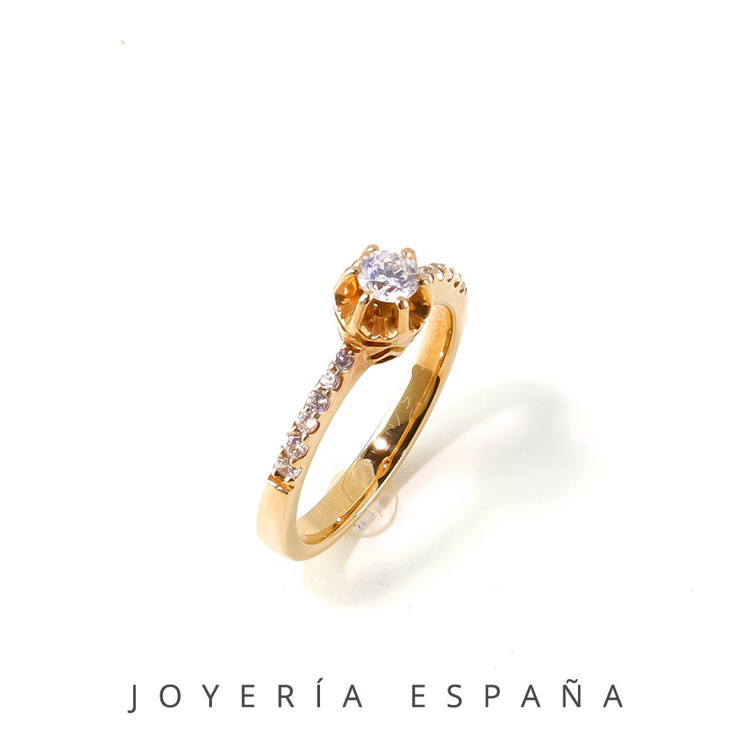 Anillo De Compromiso Modelo "Monroe" AC_196
