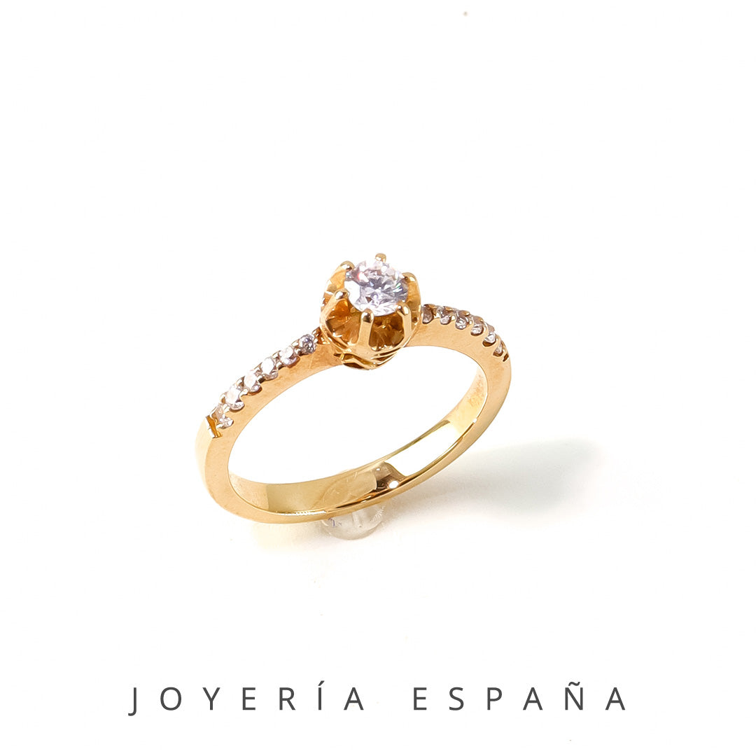 Anillo De Compromiso Modelo "Monroe" AC_196