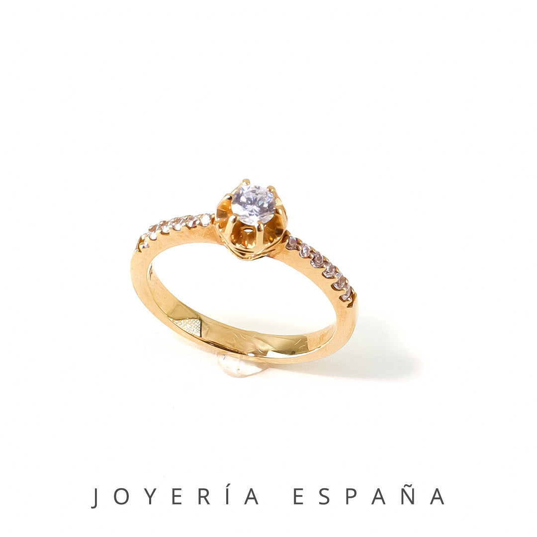 Anillo De Compromiso Modelo "Monroe" AC_196