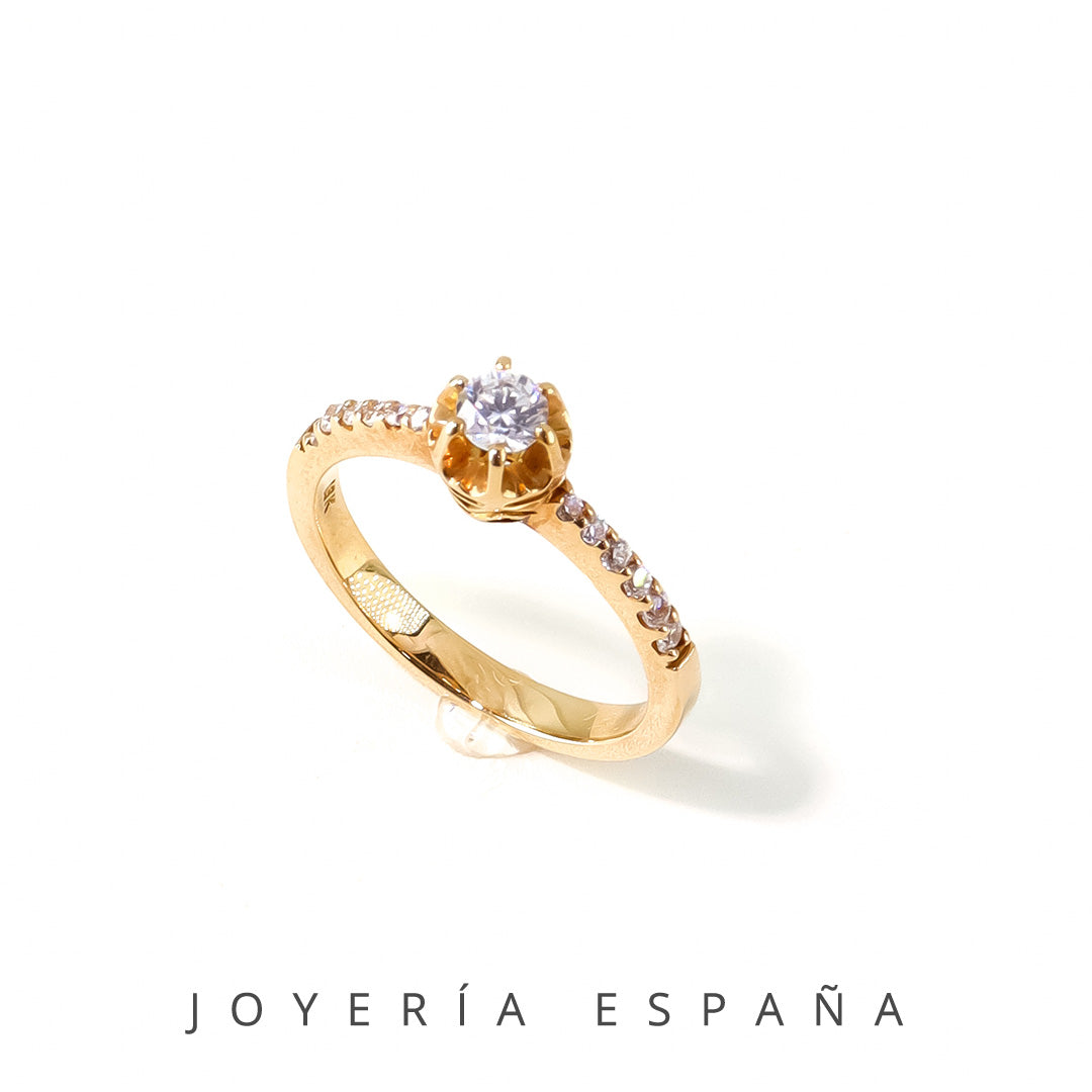 Anillo De Compromiso Modelo "Monroe" AC_196