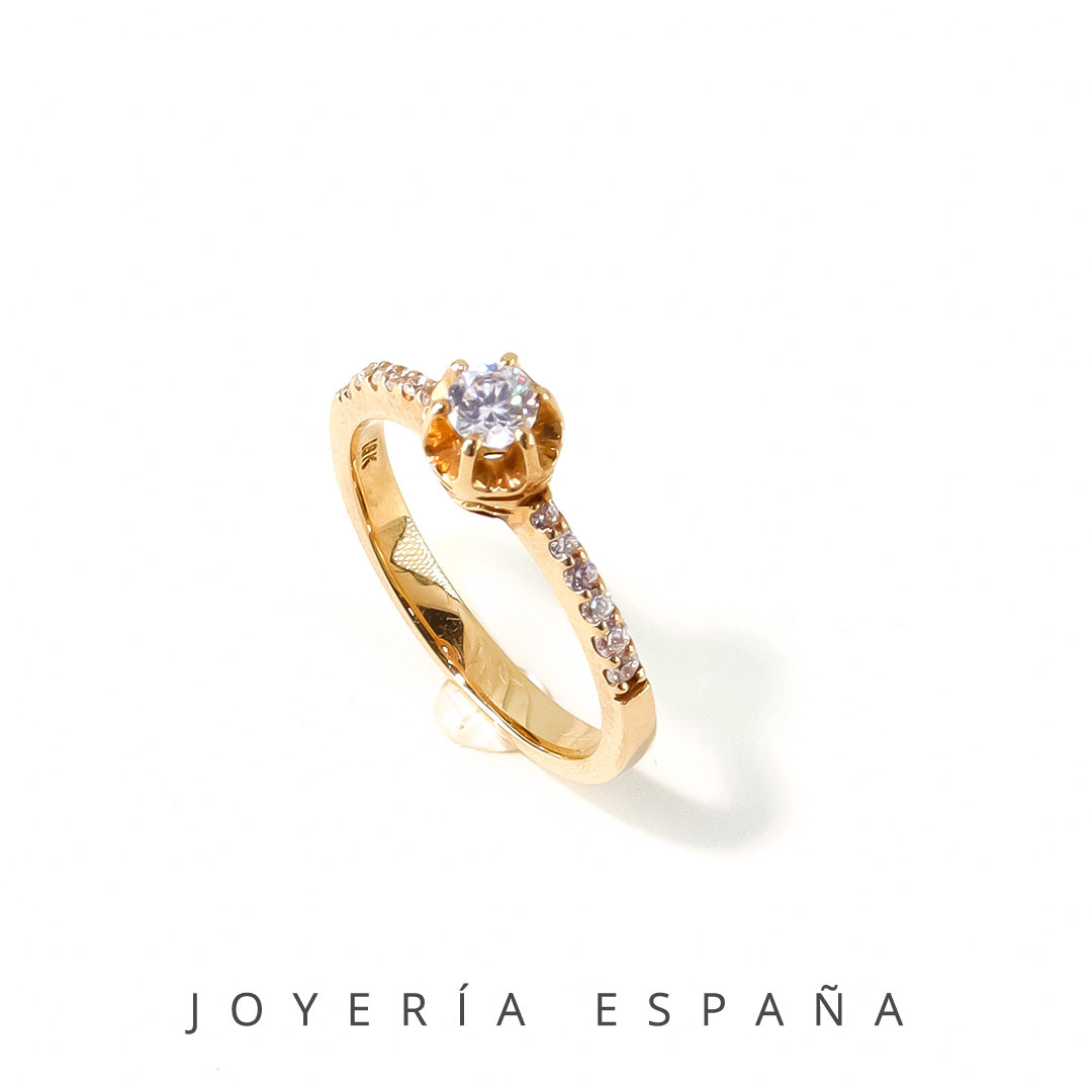 Anillo De Compromiso Modelo "Monroe" AC_196