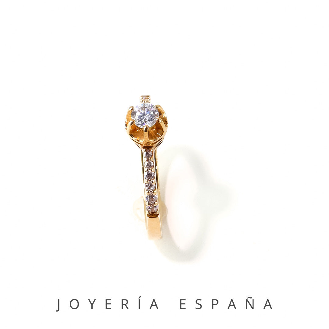 Anillo De Compromiso Modelo "Monroe" AC_196