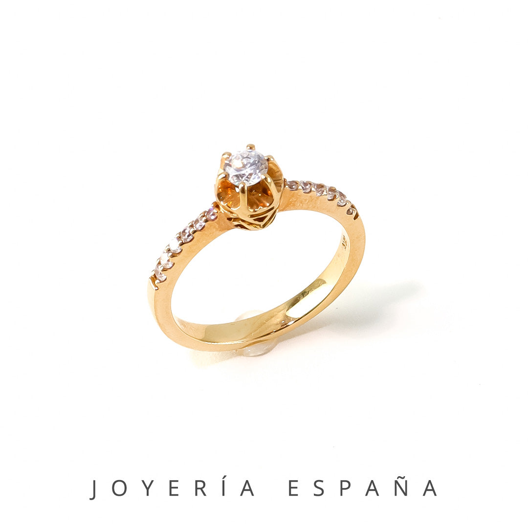 Anillo De Compromiso Modelo "Monroe" AC_196