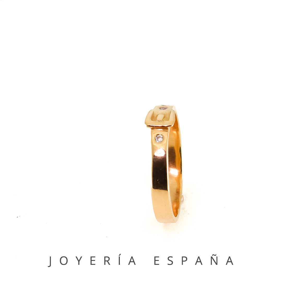 Sortija Modelo "Belt" SRT_231