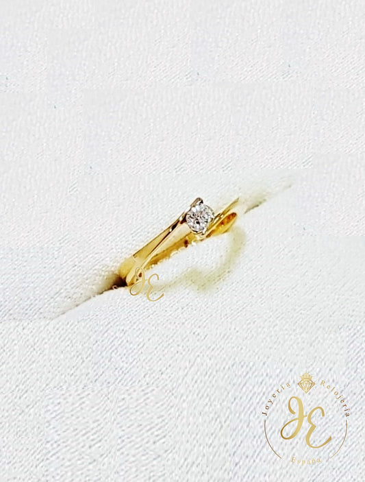 Modelo "Emma" 0.19 ct. GIA