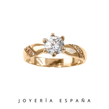 Anillo De Compromiso Modelo "Sora" AC_17