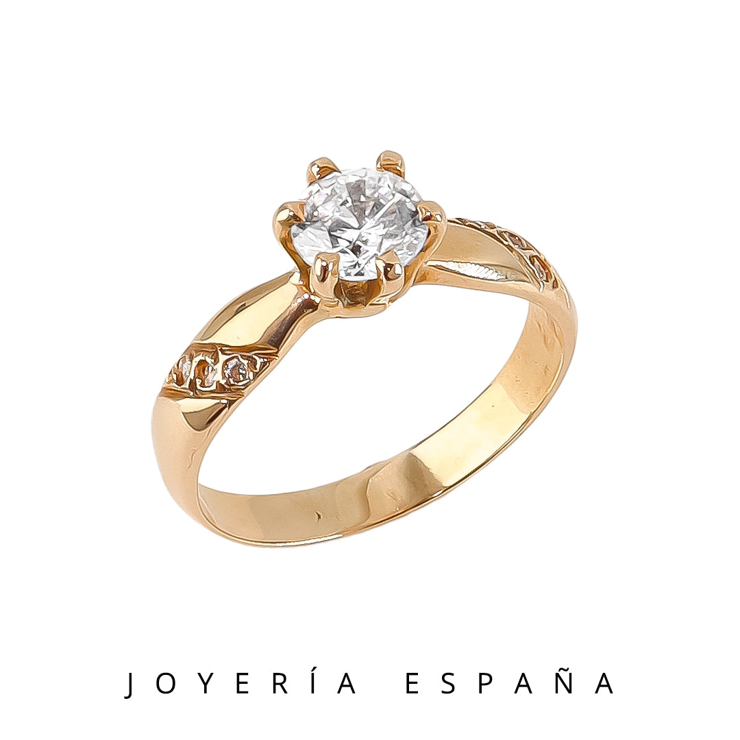 Anillo De Compromiso Modelo "Sora" AC_17