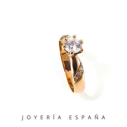 Anillo De Compromiso Modelo "Sora" AC_17