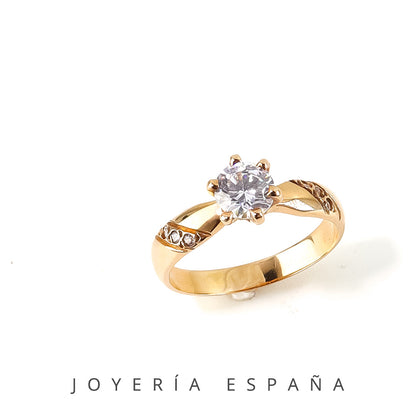 Anillo De Compromiso Modelo "Sora" AC_17