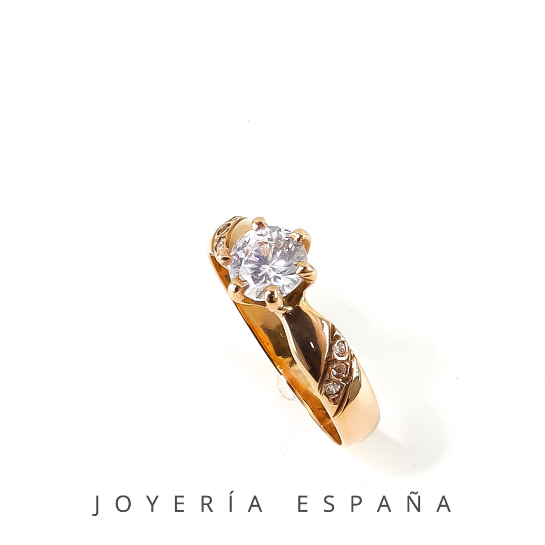 Anillo De Compromiso Modelo "Sora" AC_17