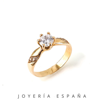 Anillo De Compromiso Modelo "Sora" AC_17
