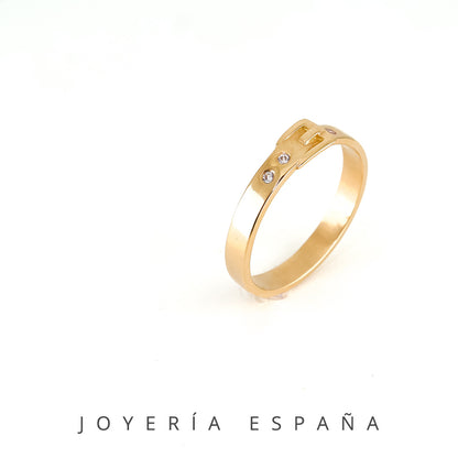 Sortija Modelo "Belt" SRT_231