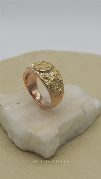 Anillo "Estrella De David" CC_177