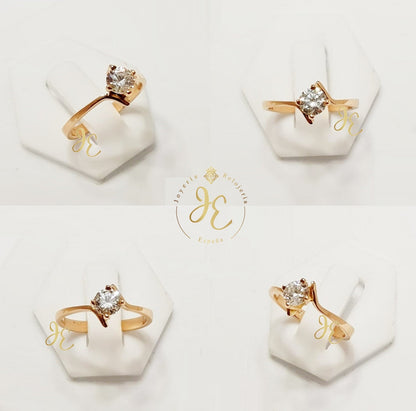 Anillo De Compromiso  Modelo "Sofía" AC_102