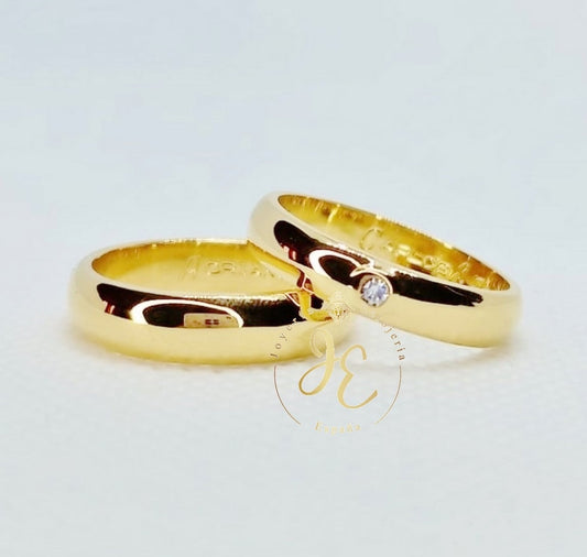 Alianzas Modelo "Oval" AM_102