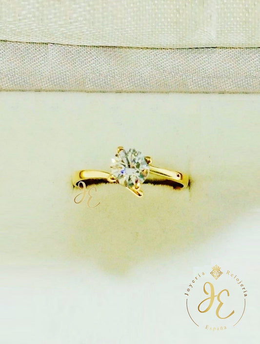 Anillo De Compromiso Modelo "Sofía" AC_112